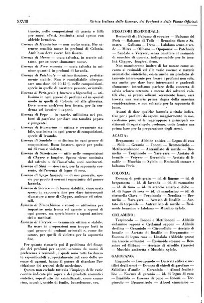 Rivista italiana delle essenze, dei profumi e delle piante officinali organo di propaganda del gruppo produttori materie aromatiche della Federazione nazionale fascista industrie chimiche ed affini