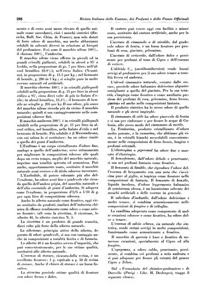 Rivista italiana delle essenze, dei profumi e delle piante officinali organo di propaganda del gruppo produttori materie aromatiche della Federazione nazionale fascista industrie chimiche ed affini