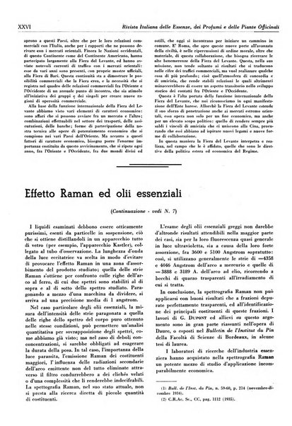 Rivista italiana delle essenze, dei profumi e delle piante officinali organo di propaganda del gruppo produttori materie aromatiche della Federazione nazionale fascista industrie chimiche ed affini