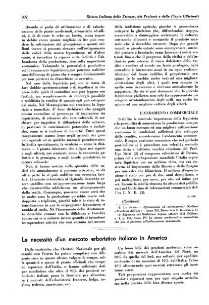 Rivista italiana delle essenze, dei profumi e delle piante officinali organo di propaganda del gruppo produttori materie aromatiche della Federazione nazionale fascista industrie chimiche ed affini