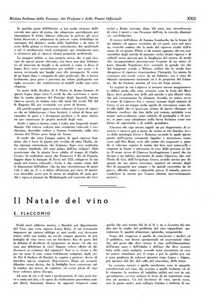 Rivista italiana delle essenze, dei profumi e delle piante officinali organo di propaganda del gruppo produttori materie aromatiche della Federazione nazionale fascista industrie chimiche ed affini