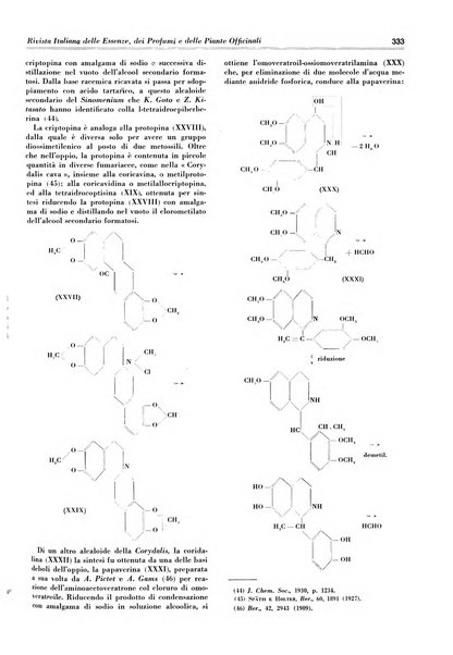 Rivista italiana delle essenze, dei profumi e delle piante officinali organo di propaganda del gruppo produttori materie aromatiche della Federazione nazionale fascista industrie chimiche ed affini