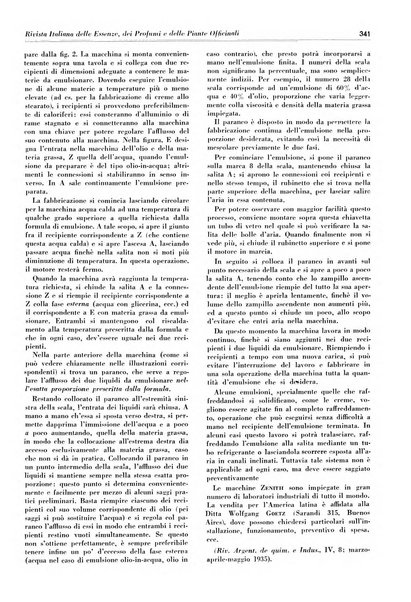 Rivista italiana delle essenze, dei profumi e delle piante officinali organo di propaganda del gruppo produttori materie aromatiche della Federazione nazionale fascista industrie chimiche ed affini