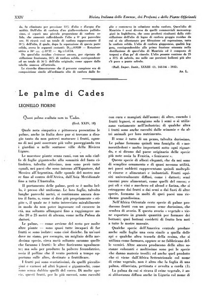 Rivista italiana delle essenze, dei profumi e delle piante officinali organo di propaganda del gruppo produttori materie aromatiche della Federazione nazionale fascista industrie chimiche ed affini