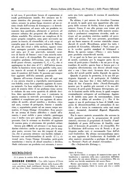 Rivista italiana delle essenze, dei profumi e delle piante officinali organo di propaganda del gruppo produttori materie aromatiche della Federazione nazionale fascista industrie chimiche ed affini