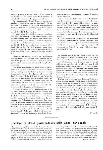 Rivista italiana delle essenze, dei profumi e delle piante officinali organo di propaganda del gruppo produttori materie aromatiche della Federazione nazionale fascista industrie chimiche ed affini