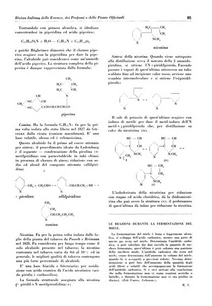 Rivista italiana delle essenze, dei profumi e delle piante officinali organo di propaganda del gruppo produttori materie aromatiche della Federazione nazionale fascista industrie chimiche ed affini