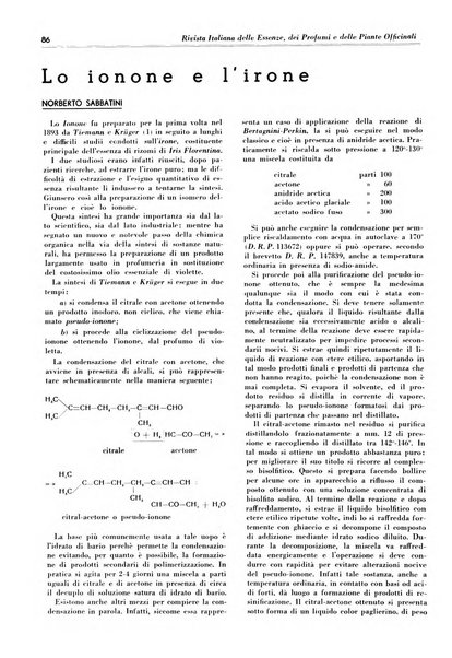 Rivista italiana delle essenze, dei profumi e delle piante officinali organo di propaganda del gruppo produttori materie aromatiche della Federazione nazionale fascista industrie chimiche ed affini