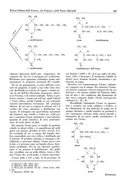 Rivista italiana delle essenze, dei profumi e delle piante officinali organo di propaganda del gruppo produttori materie aromatiche della Federazione nazionale fascista industrie chimiche ed affini