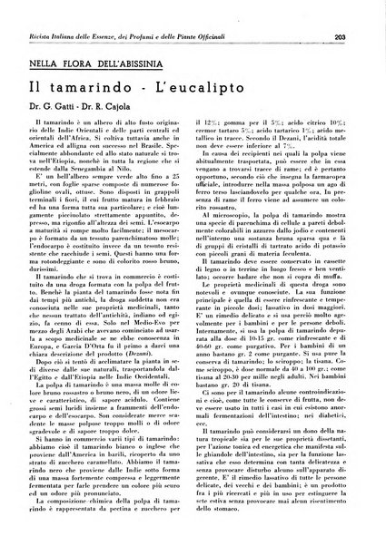 Rivista italiana delle essenze, dei profumi e delle piante officinali organo di propaganda del gruppo produttori materie aromatiche della Federazione nazionale fascista industrie chimiche ed affini