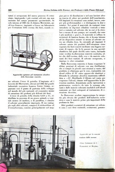 Rivista italiana delle essenze, dei profumi e delle piante officinali organo di propaganda del gruppo produttori materie aromatiche della Federazione nazionale fascista industrie chimiche ed affini