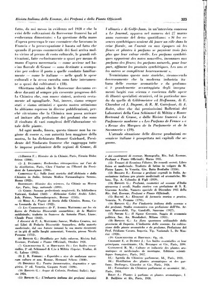 Rivista italiana delle essenze, dei profumi e delle piante officinali organo di propaganda del gruppo produttori materie aromatiche della Federazione nazionale fascista industrie chimiche ed affini