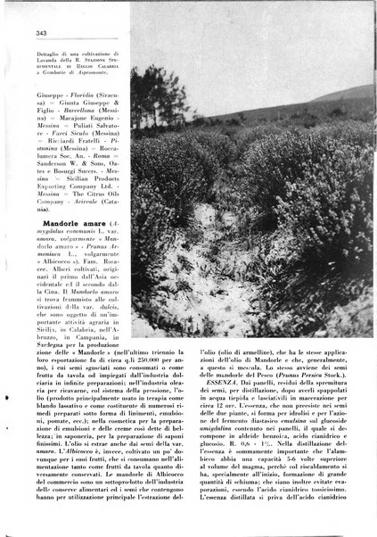 Rivista italiana delle essenze, dei profumi e delle piante officinali organo di propaganda del gruppo produttori materie aromatiche della Federazione nazionale fascista industrie chimiche ed affini