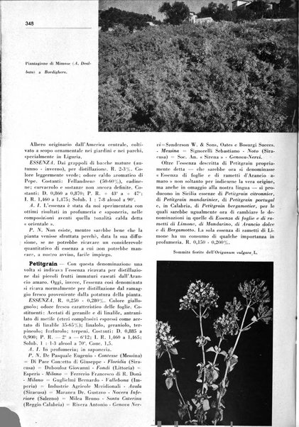 Rivista italiana delle essenze, dei profumi e delle piante officinali organo di propaganda del gruppo produttori materie aromatiche della Federazione nazionale fascista industrie chimiche ed affini