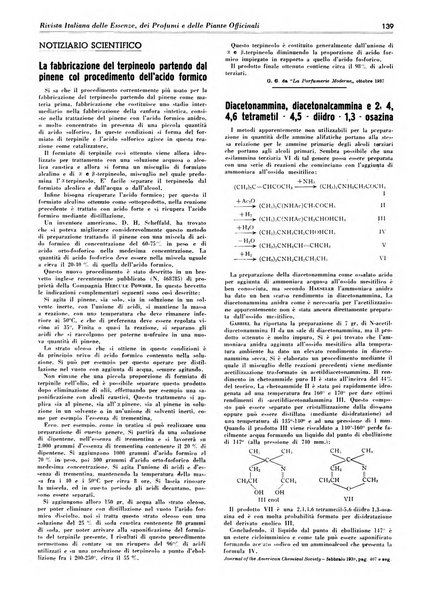 Rivista italiana delle essenze, dei profumi e delle piante officinali organo di propaganda del gruppo produttori materie aromatiche della Federazione nazionale fascista industrie chimiche ed affini