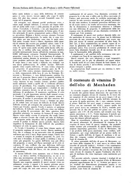 Rivista italiana delle essenze, dei profumi e delle piante officinali organo di propaganda del gruppo produttori materie aromatiche della Federazione nazionale fascista industrie chimiche ed affini