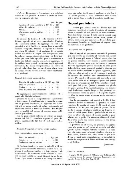 Rivista italiana delle essenze, dei profumi e delle piante officinali organo di propaganda del gruppo produttori materie aromatiche della Federazione nazionale fascista industrie chimiche ed affini