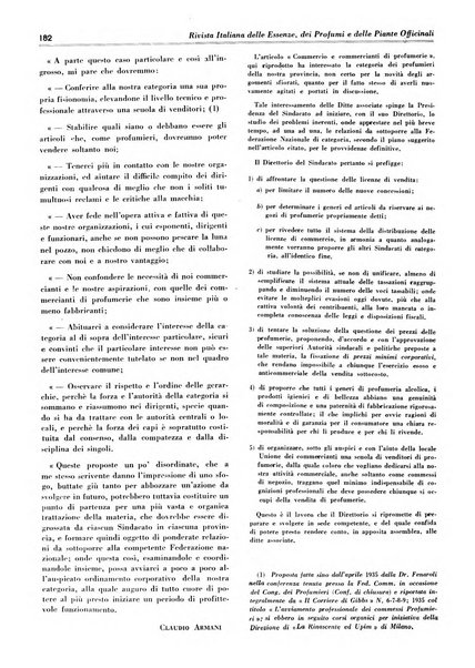 Rivista italiana delle essenze, dei profumi e delle piante officinali organo di propaganda del gruppo produttori materie aromatiche della Federazione nazionale fascista industrie chimiche ed affini