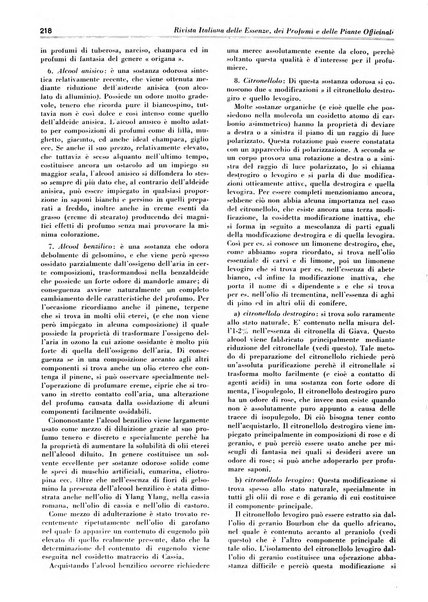 Rivista italiana delle essenze, dei profumi e delle piante officinali organo di propaganda del gruppo produttori materie aromatiche della Federazione nazionale fascista industrie chimiche ed affini