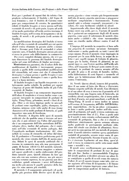 Rivista italiana delle essenze, dei profumi e delle piante officinali organo di propaganda del gruppo produttori materie aromatiche della Federazione nazionale fascista industrie chimiche ed affini