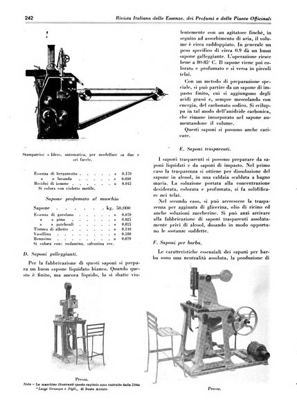 Rivista italiana delle essenze, dei profumi e delle piante officinali organo di propaganda del gruppo produttori materie aromatiche della Federazione nazionale fascista industrie chimiche ed affini