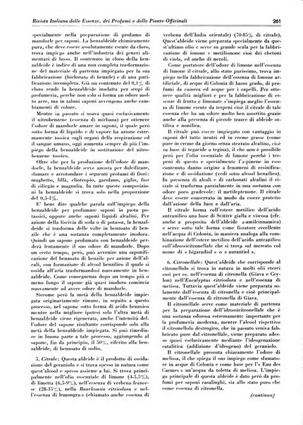 Rivista italiana delle essenze, dei profumi e delle piante officinali organo di propaganda del gruppo produttori materie aromatiche della Federazione nazionale fascista industrie chimiche ed affini