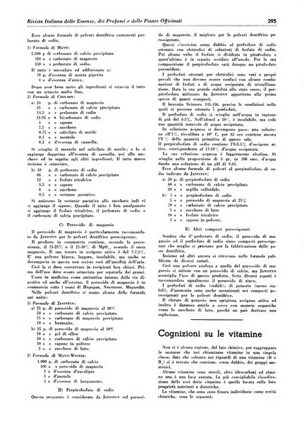 Rivista italiana delle essenze, dei profumi e delle piante officinali organo di propaganda del gruppo produttori materie aromatiche della Federazione nazionale fascista industrie chimiche ed affini