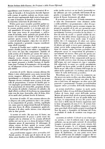 Rivista italiana delle essenze, dei profumi e delle piante officinali organo di propaganda del gruppo produttori materie aromatiche della Federazione nazionale fascista industrie chimiche ed affini