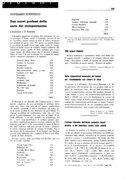 Rivista italiana delle essenze, dei profumi e delle piante officinali organo di propaganda del gruppo produttori materie aromatiche della Federazione nazionale fascista industrie chimiche ed affini