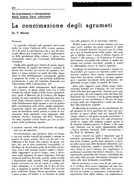 Rivista italiana delle essenze, dei profumi e delle piante officinali organo di propaganda del gruppo produttori materie aromatiche della Federazione nazionale fascista industrie chimiche ed affini