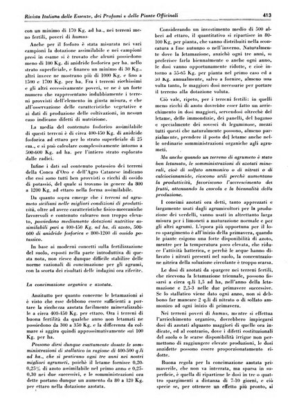 Rivista italiana delle essenze, dei profumi e delle piante officinali organo di propaganda del gruppo produttori materie aromatiche della Federazione nazionale fascista industrie chimiche ed affini