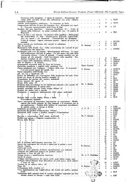 Rivista italiana delle essenze, dei profumi e delle piante officinali organo di propaganda del gruppo produttori materie aromatiche della Federazione nazionale fascista industrie chimiche ed affini