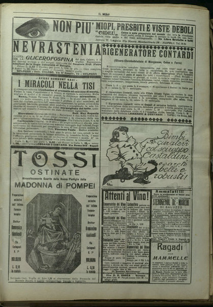 Il mulo : periodico settimanale anticanagliesco