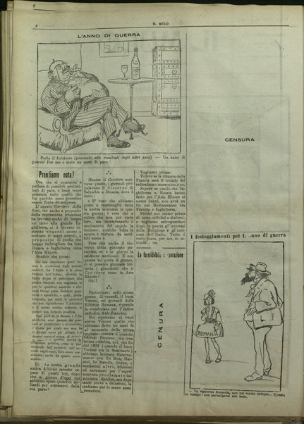 Il mulo : periodico settimanale anticanagliesco