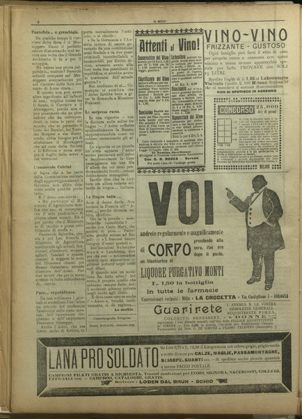 Il mulo : periodico settimanale anticanagliesco