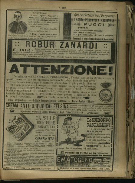 Il mulo : periodico settimanale anticanagliesco