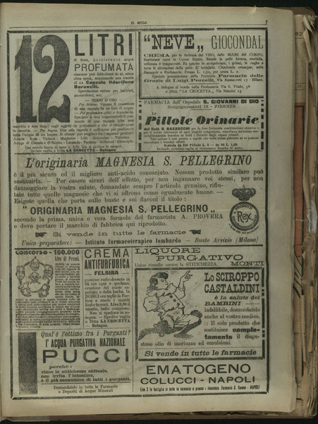 Il mulo : periodico settimanale anticanagliesco