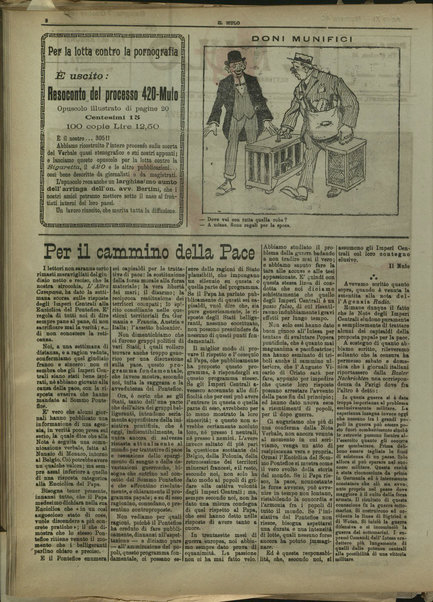 Il mulo : periodico settimanale anticanagliesco