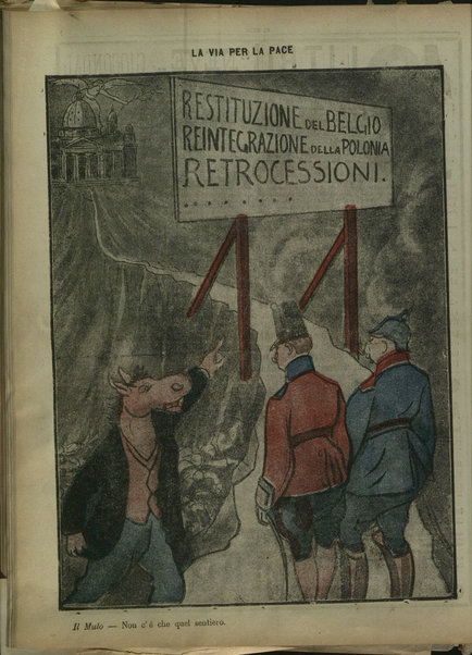 Il mulo : periodico settimanale anticanagliesco