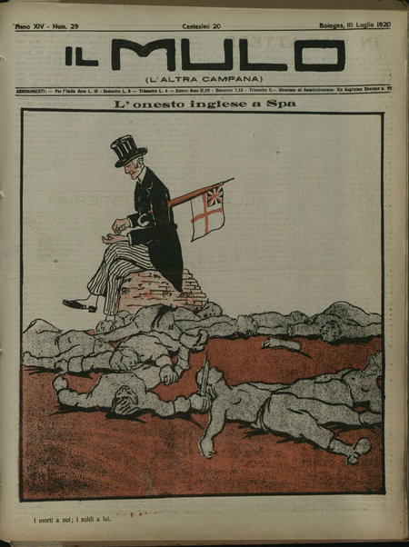 Il mulo : periodico settimanale anticanagliesco