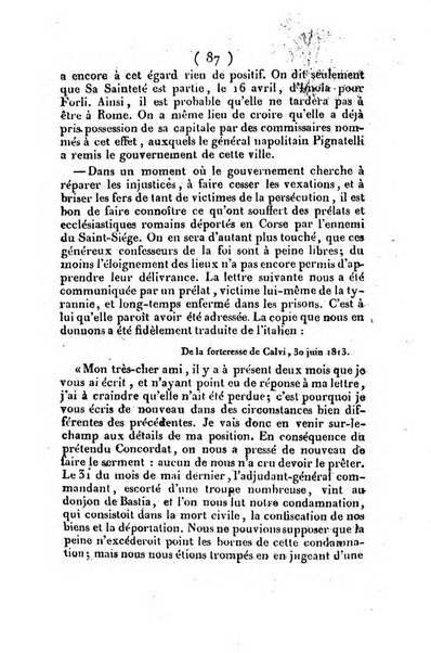 L'ami de la religion et du roi journal ecclesiastique, politique et litteraire