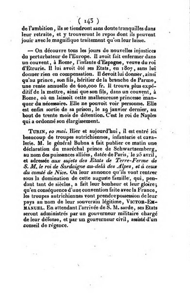 L'ami de la religion et du roi journal ecclesiastique, politique et litteraire