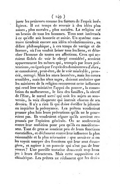 L'ami de la religion et du roi journal ecclesiastique, politique et litteraire