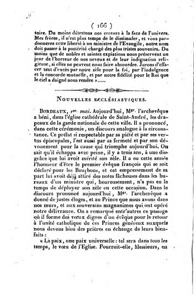 L'ami de la religion et du roi journal ecclesiastique, politique et litteraire