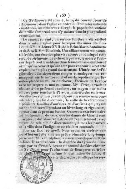 L'ami de la religion et du roi journal ecclesiastique, politique et litteraire