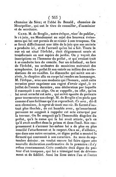 L'ami de la religion et du roi journal ecclesiastique, politique et litteraire