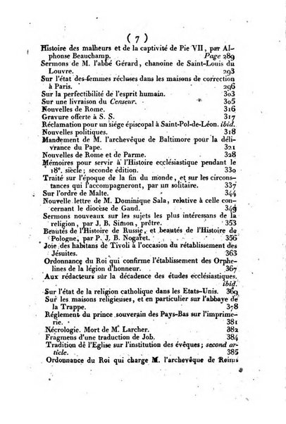 L'ami de la religion et du roi journal ecclesiastique, politique et litteraire