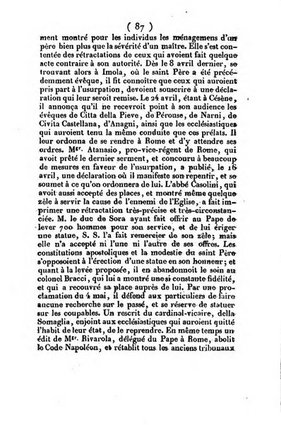 L'ami de la religion et du roi journal ecclesiastique, politique et litteraire