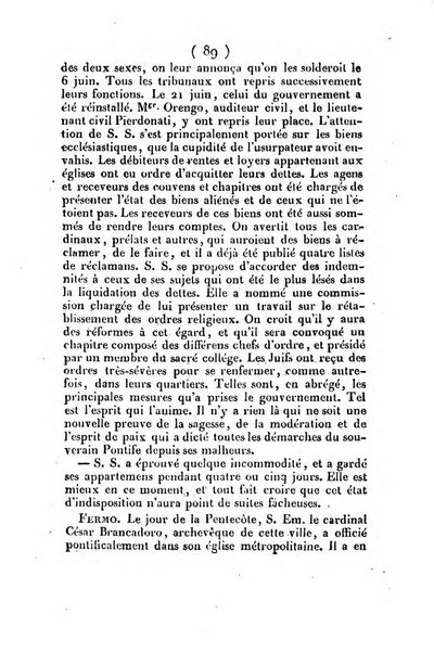 L'ami de la religion et du roi journal ecclesiastique, politique et litteraire