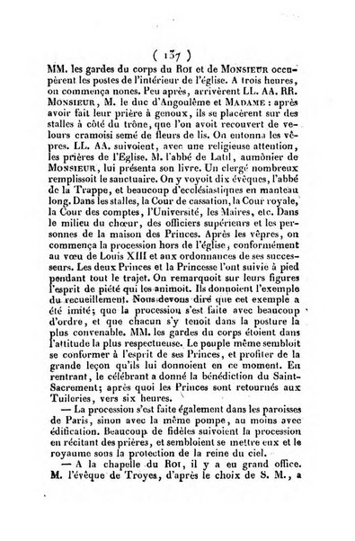 L'ami de la religion et du roi journal ecclesiastique, politique et litteraire